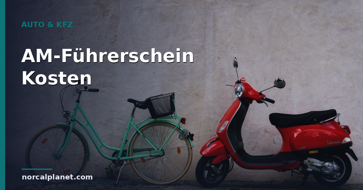 AM-Führerschein Kosten 2026: Was der Rollerschein kostet