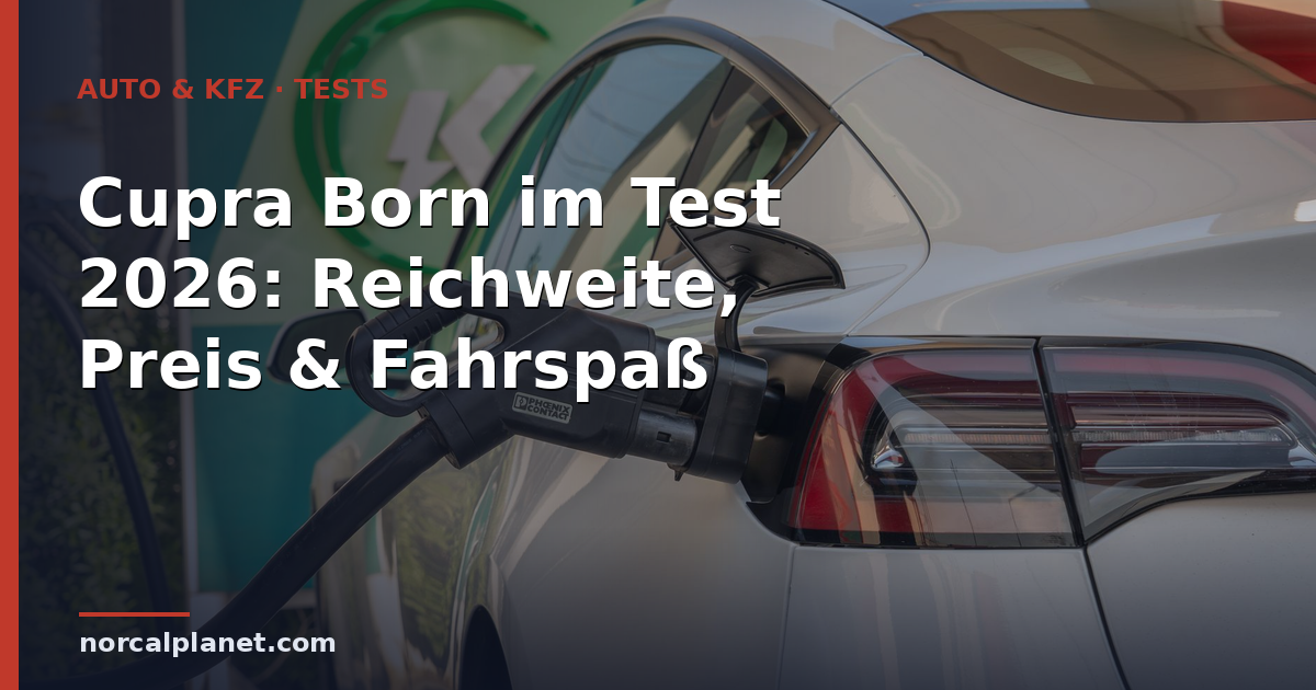 Cupra Born im Test 2026: Reichweite, Preis & Fahrspaß