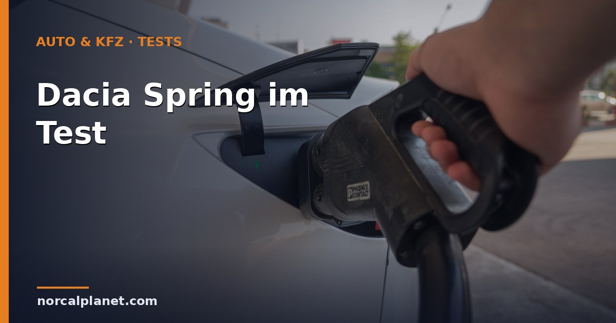 dacia spring test