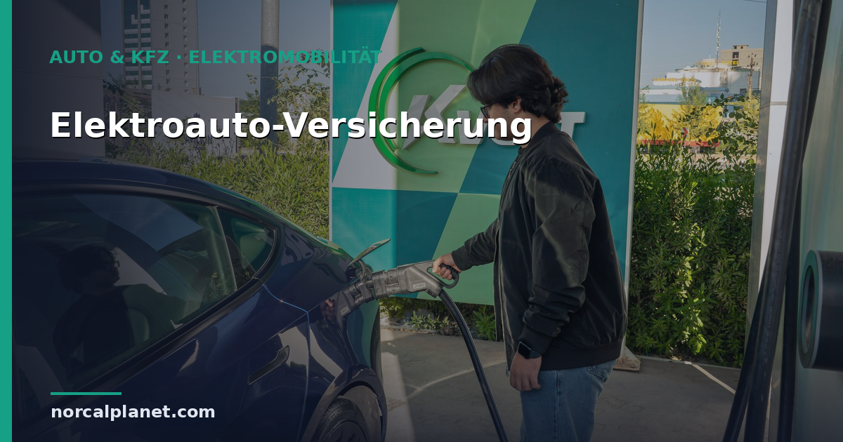 Elektroauto-Versicherung: Was zu beachten ist