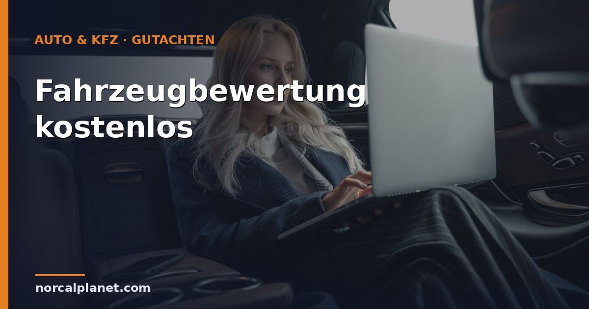 Fahrzeugbewertung kostenlos: Wert online ermitteln