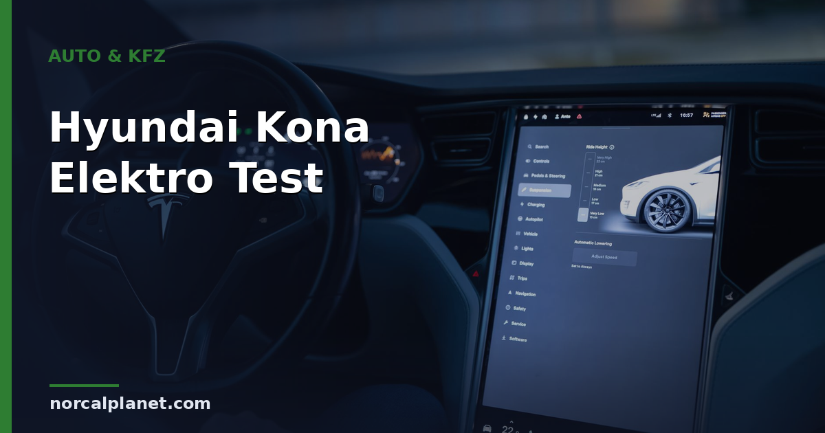 Hyundai Kona Elektro im Test: Reichweite & Kosten