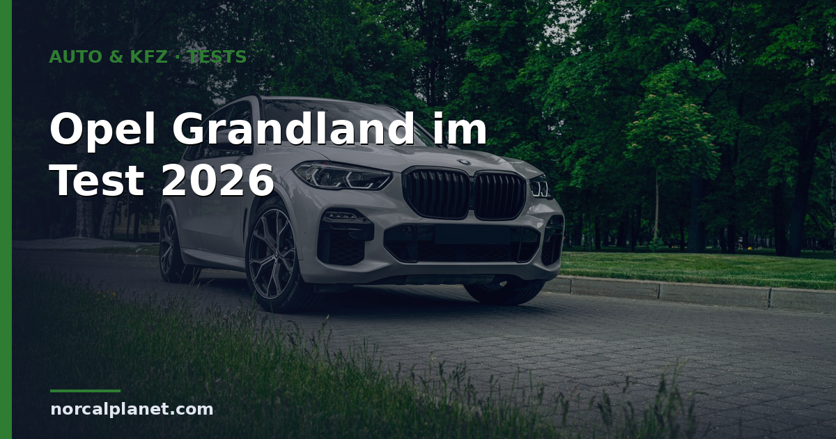 Opel Grandland Test 2026: SUV-Neuauflage im Check
