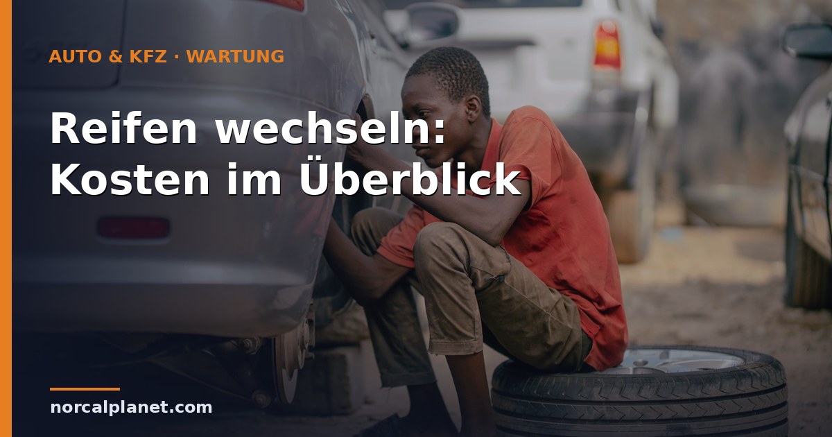 reifen wechseln Kosten