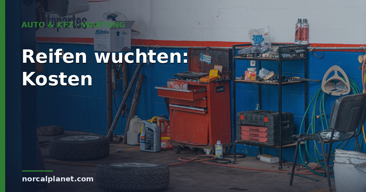 Reifen wuchten: Kosten & warum es wichtig ist