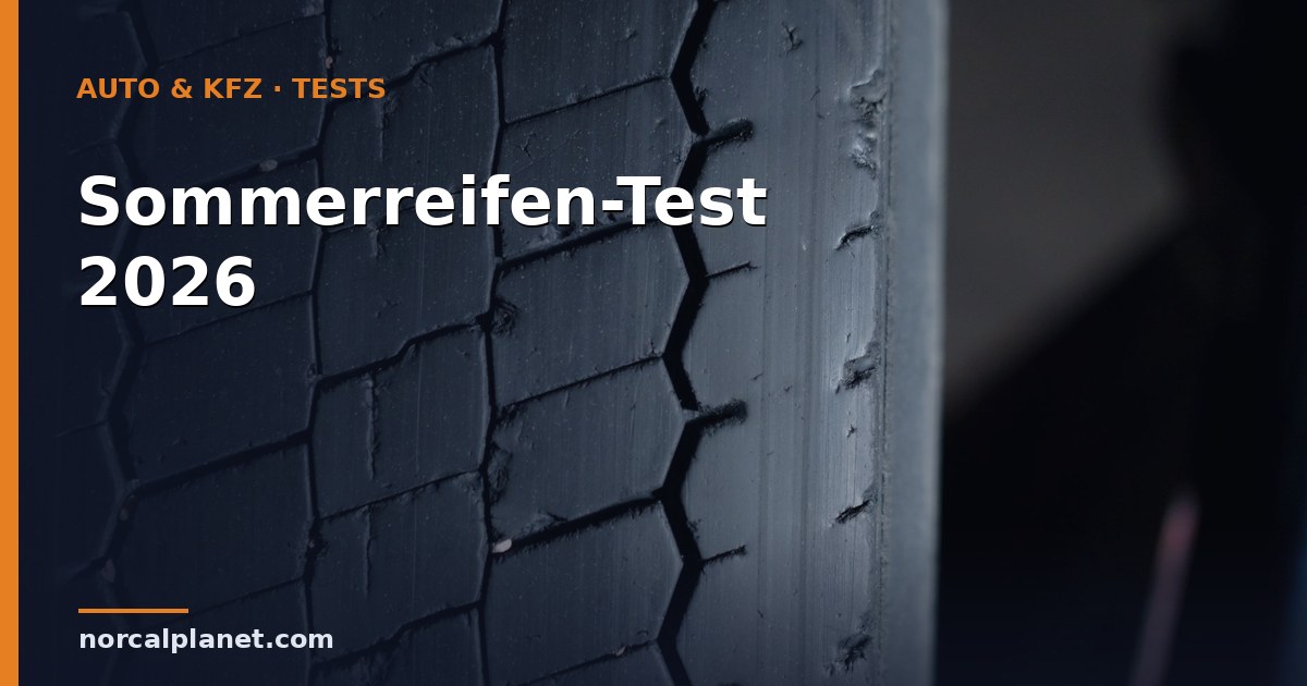 sommerreifen test