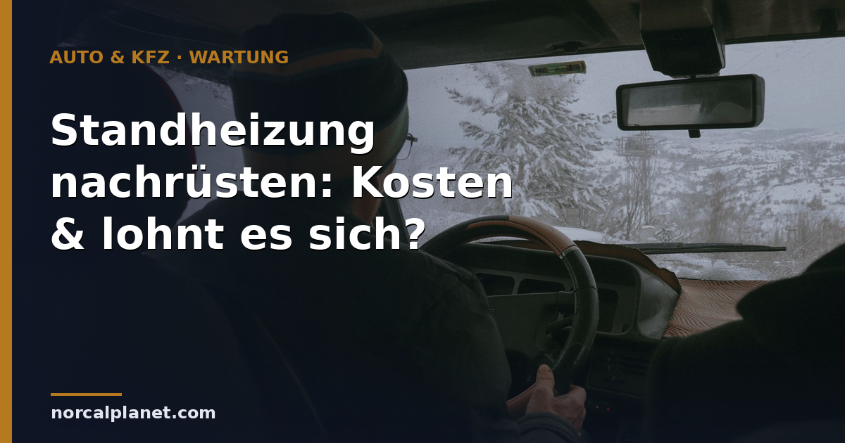 Standheizung nachrüsten: Kosten & lohnt es sich?