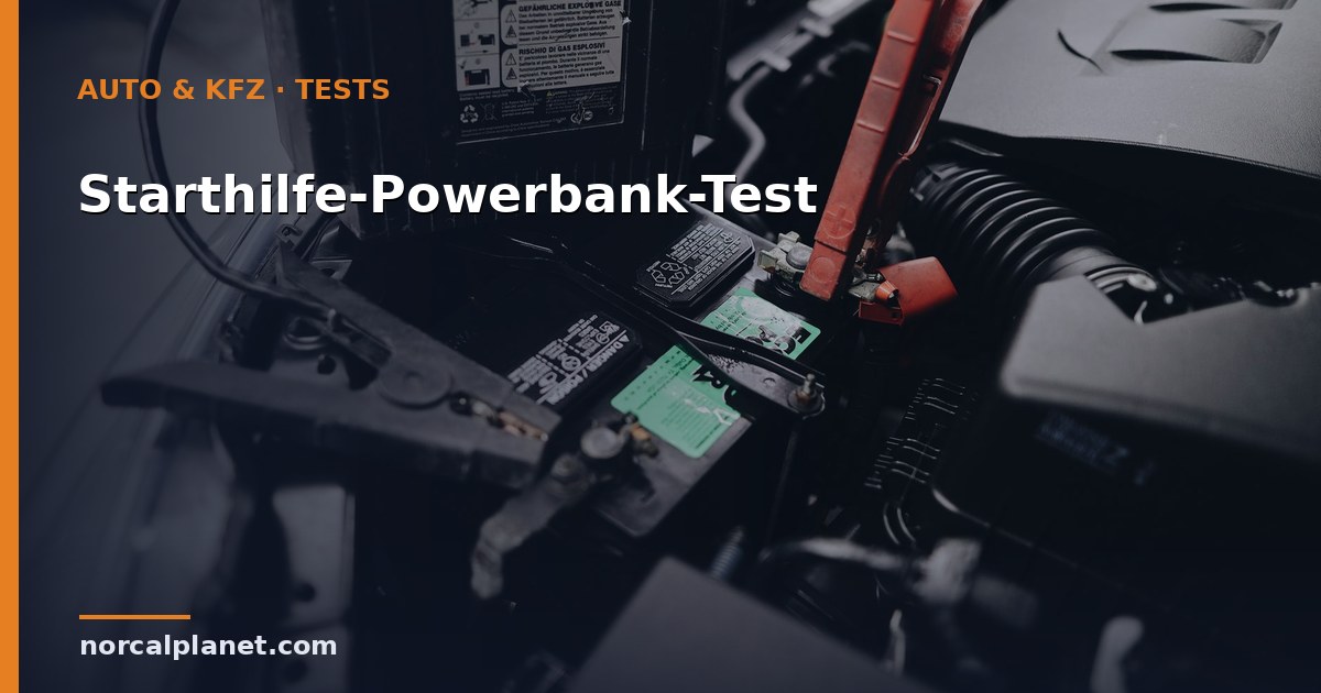 starthilfe powerbank test