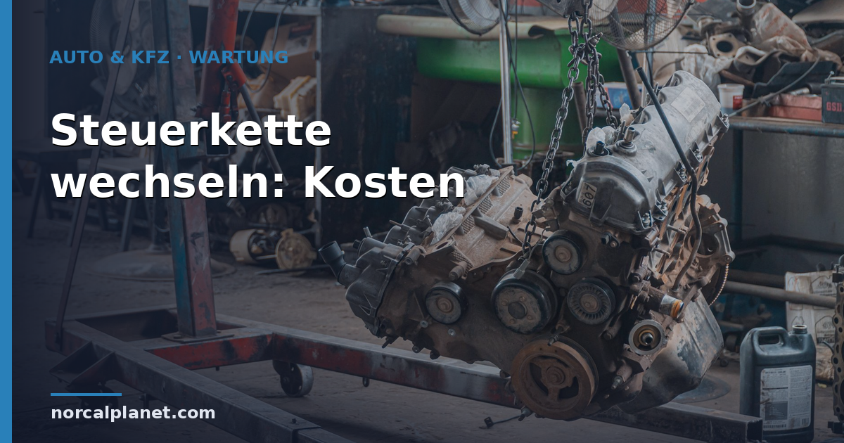 Steuerkette wechseln: Kosten 2026 & Anzeichen
