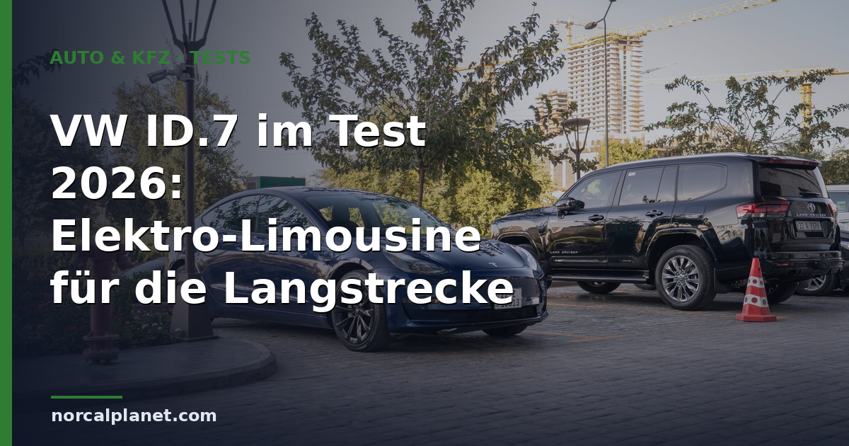 VW ID.7 im Test 2026: Elektro-Limousine für die Langstrecke