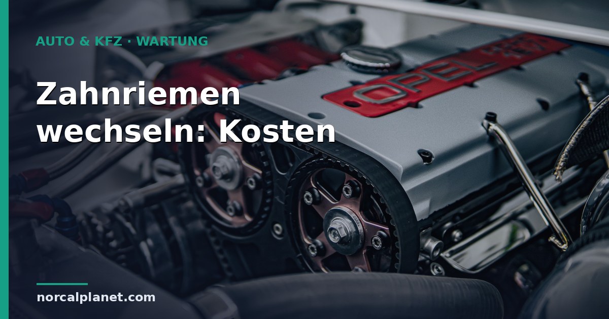 zahnriemen wechseln Kosten