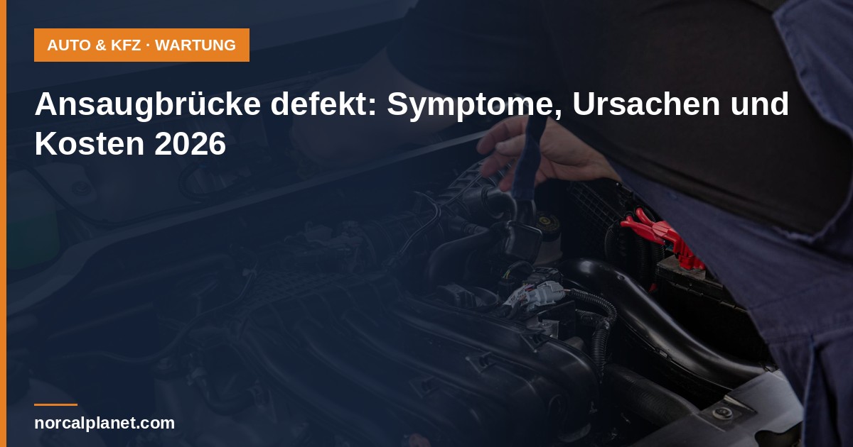 Mechaniker arbeitet am Ansaugtrakt im Motorraum