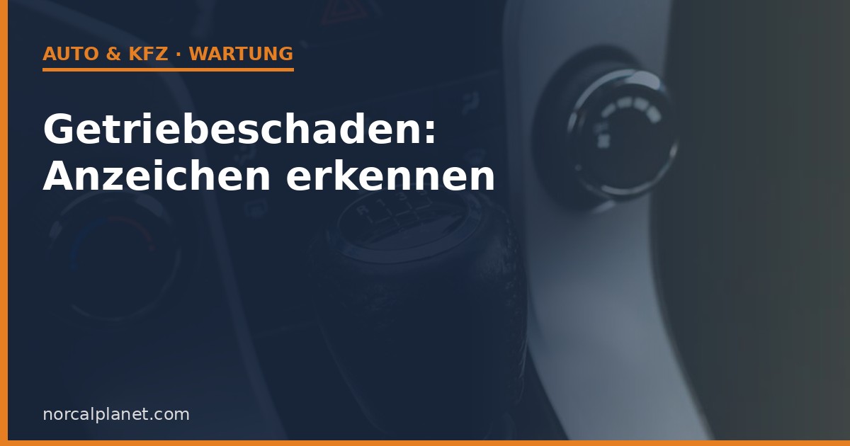 Detailansicht eines manuellen Schalthebels als Symbolbild fuer Getriebeschaden Anzeichen