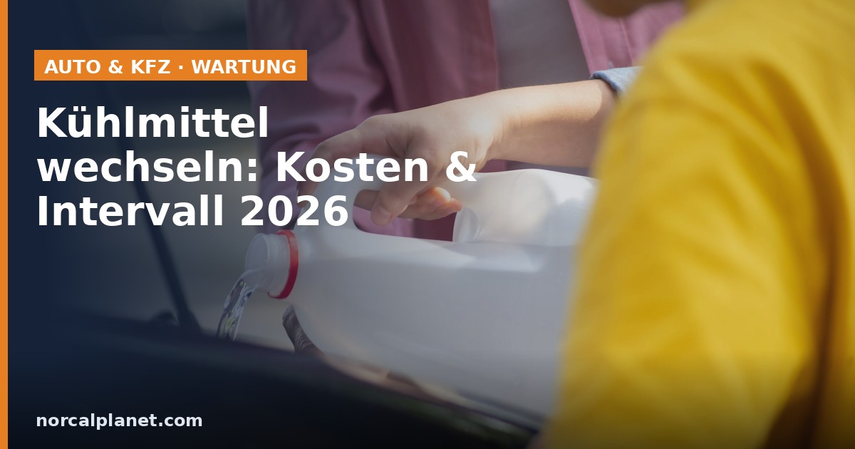 Kühlmittel wechseln: Kühlmittel wird nachgefüllt