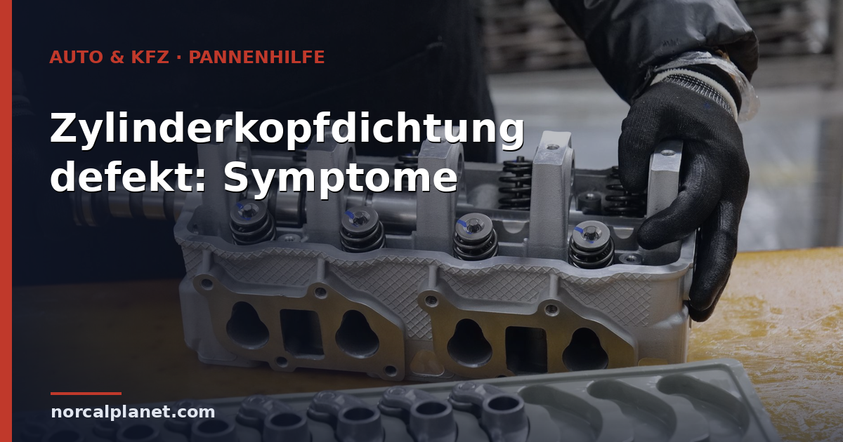 Zylinderkopfdichtung defekt: Symptome erkennen