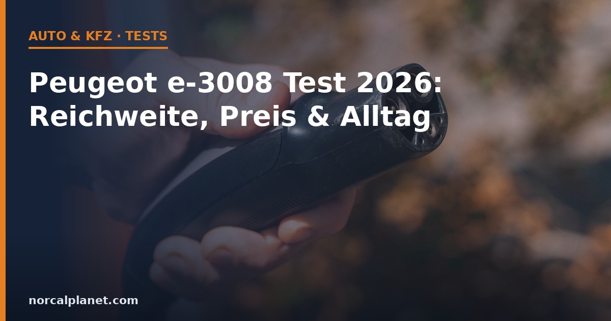 Hand haelt Ladestecker eines Elektroautos