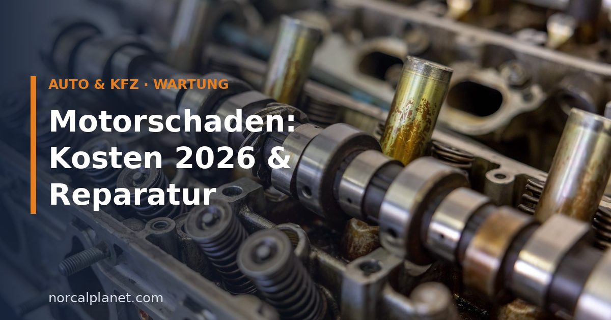 Motorschaden: Kosten 2026 & Reparatur